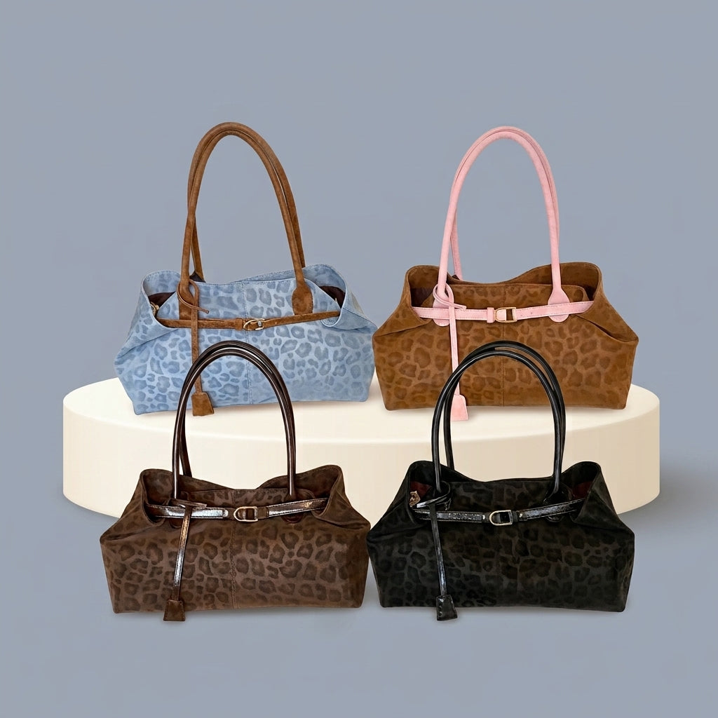 Signature Leopard Tote Collection