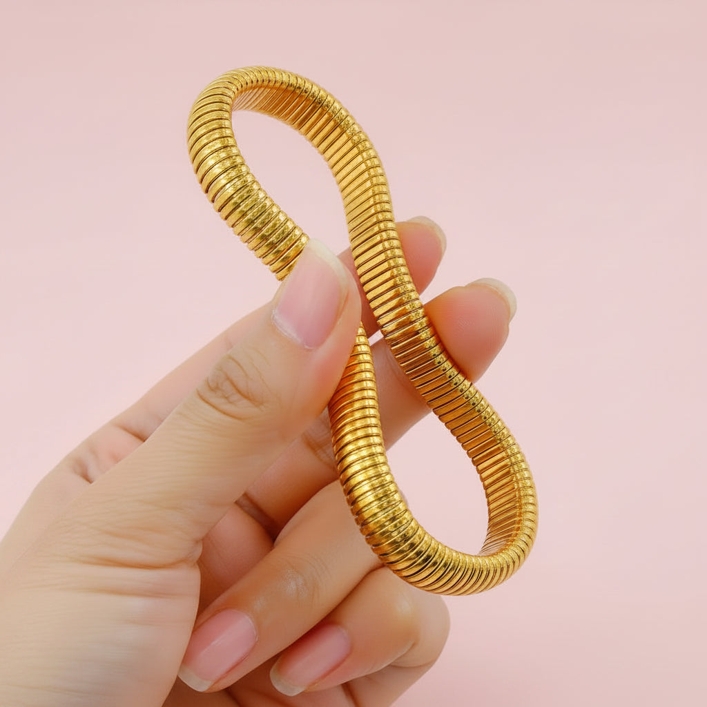 Gold Chunky Bangle
