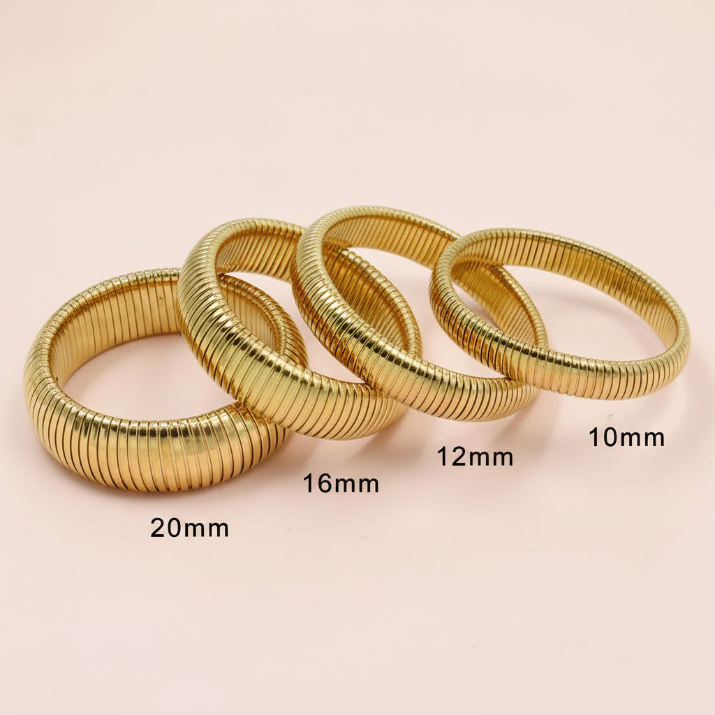 Gold Chunky Bangle