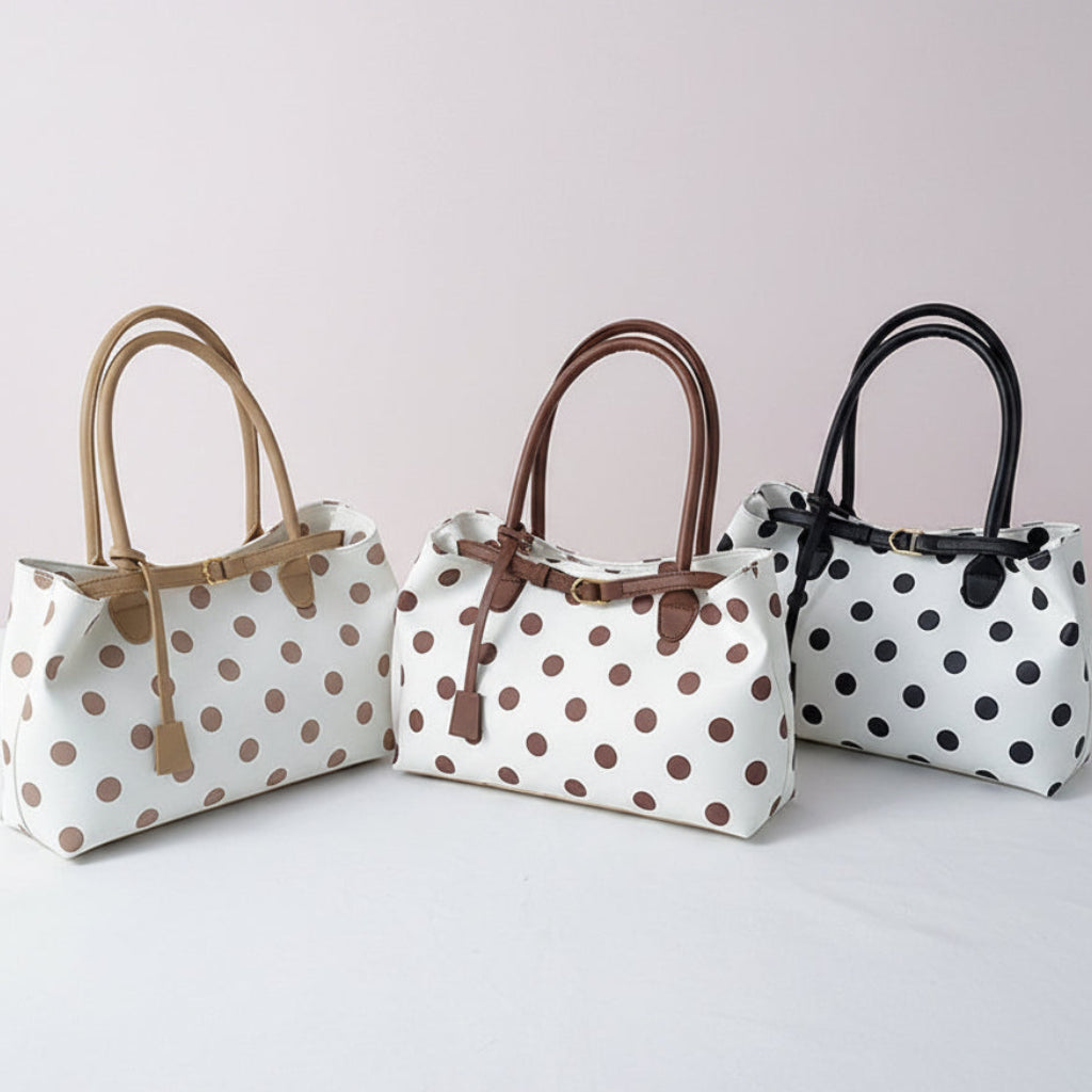 Polka Dot Tote Bag