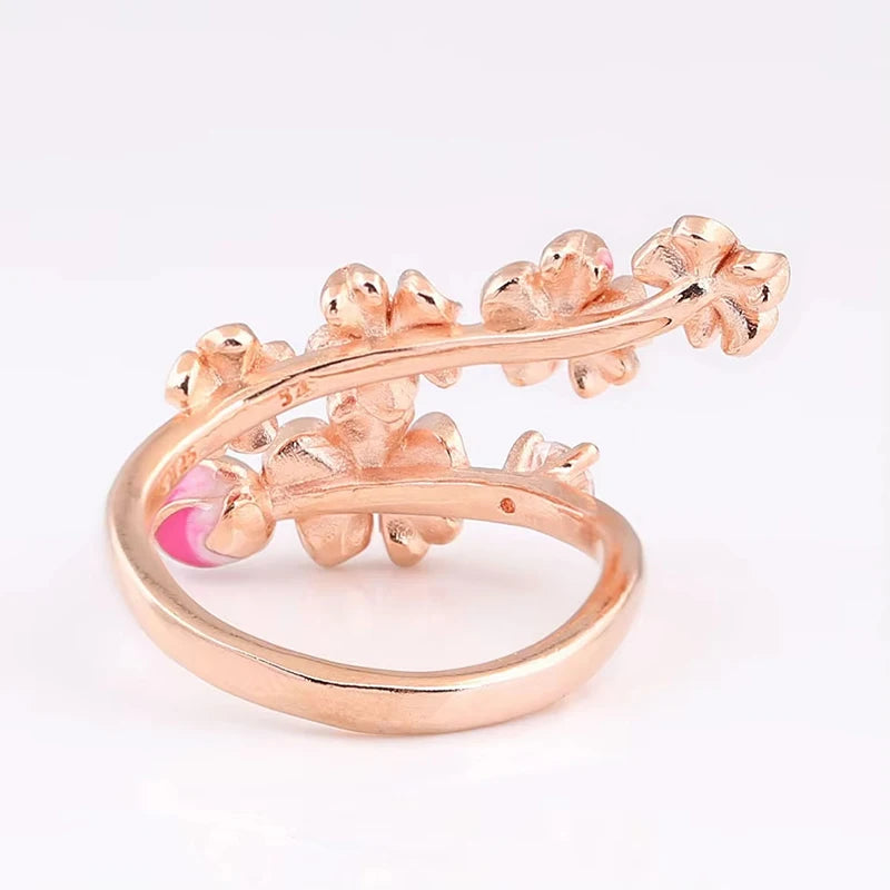 Rose Gold Blossom Ring