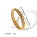 Gold Chunky Bangle