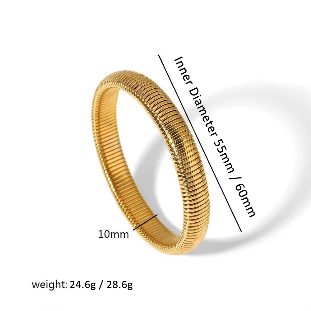 Gold Chunky Bangle