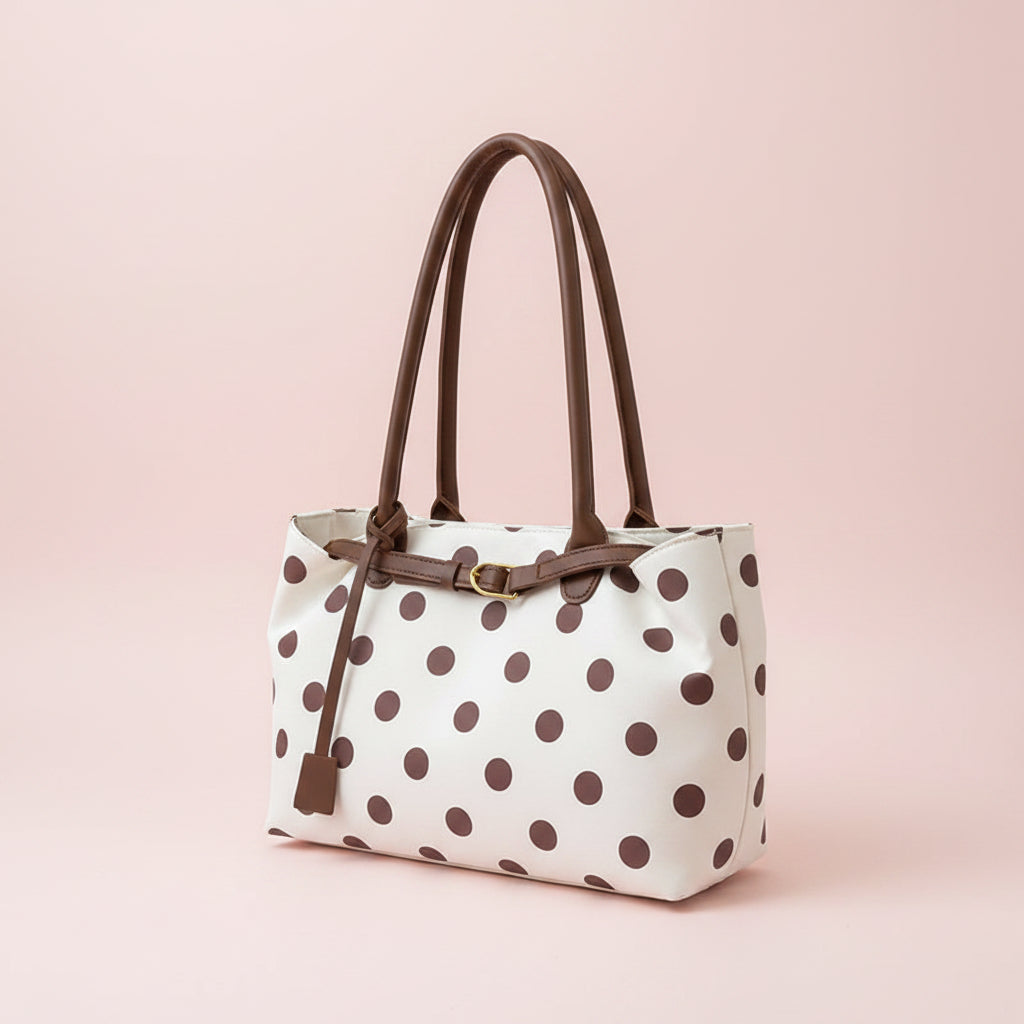 Polka Dot Tote Bag