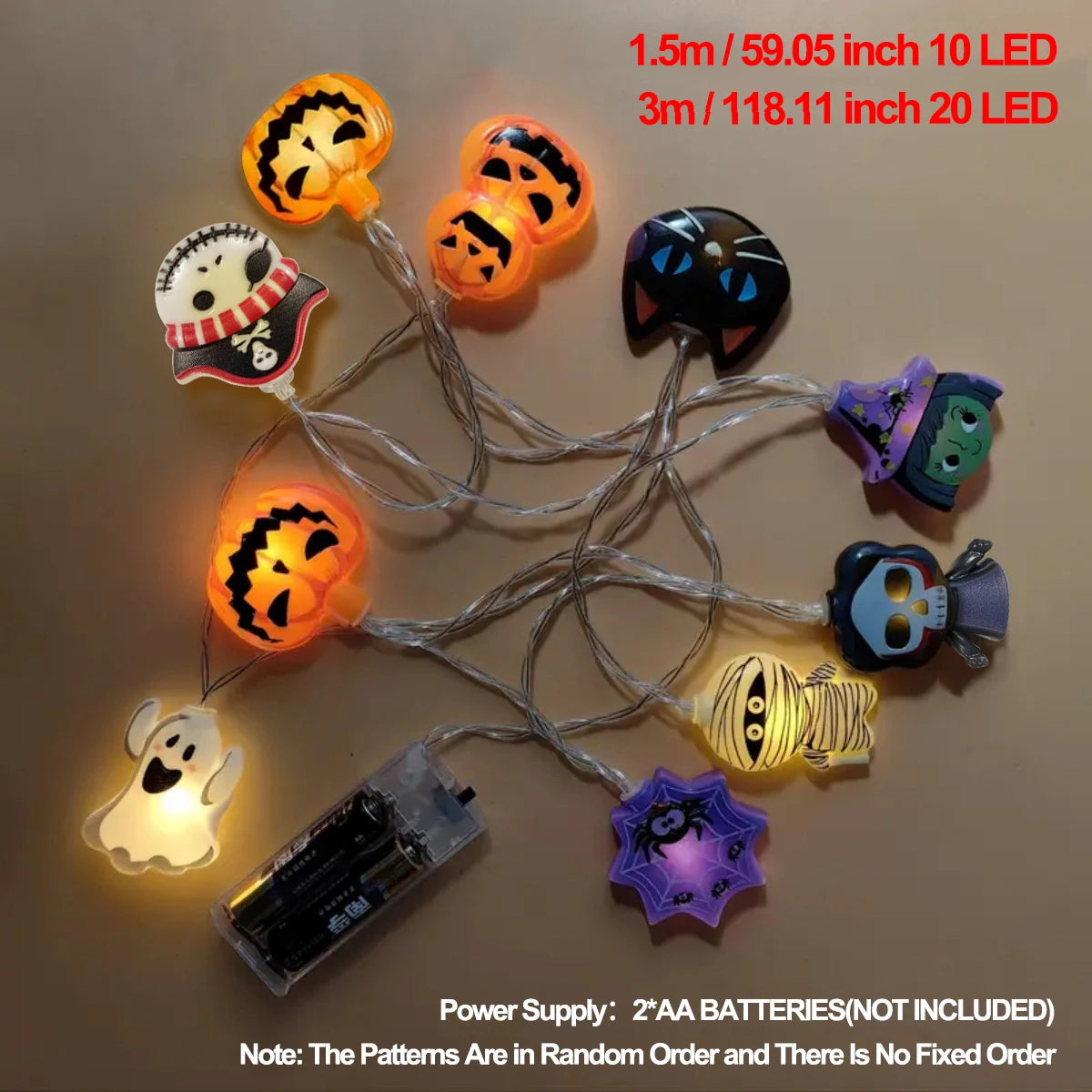 Spooky LED String Lights
