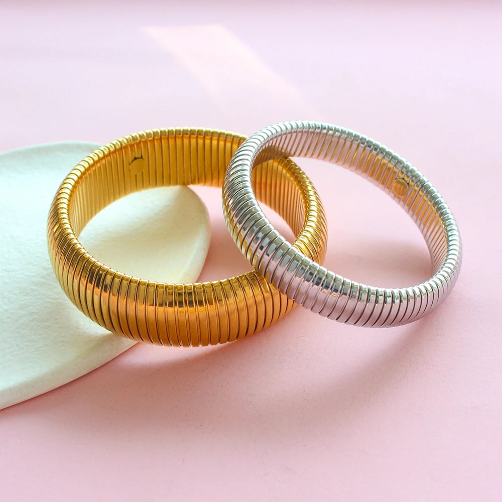 Gold Chunky Bangle