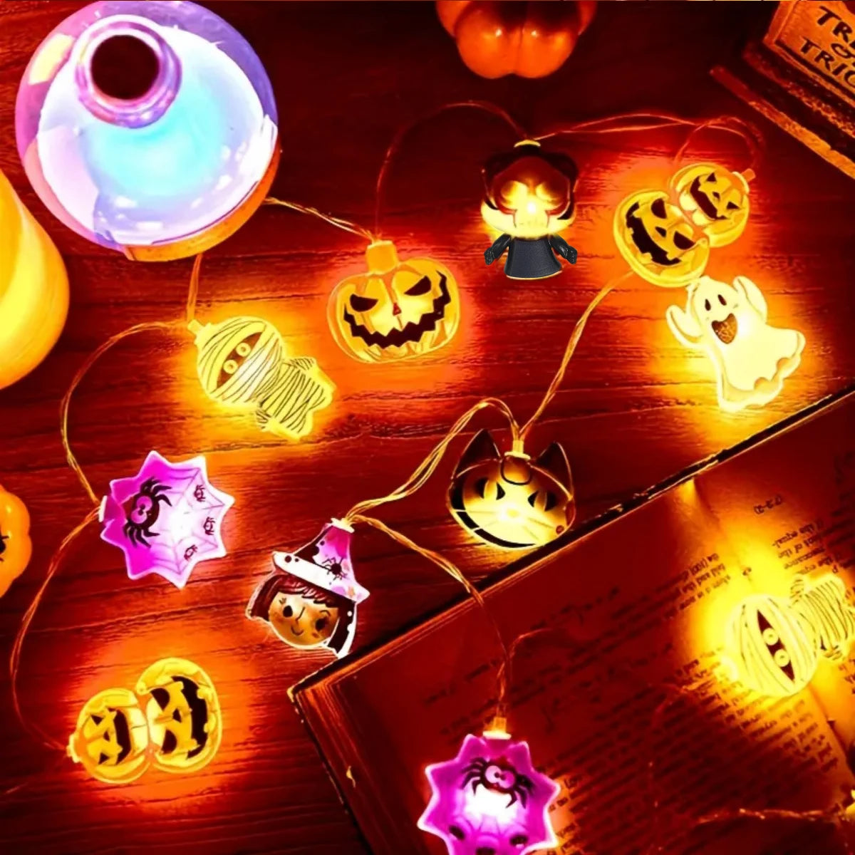 Spooky LED String Lights