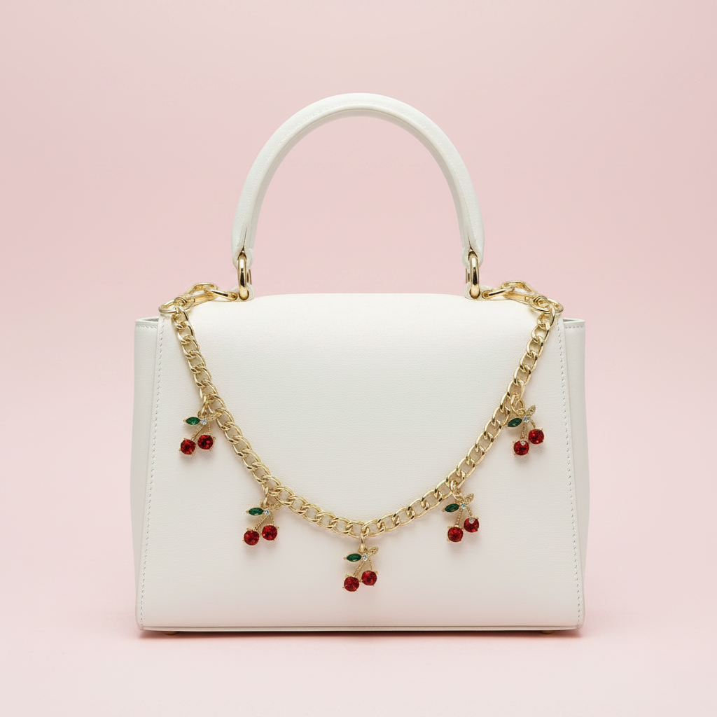 Gold Chain Bag Accessory
