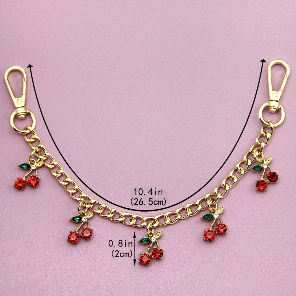 Gold Chain Bag Accessory